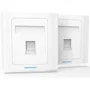 PLACA DE PARED TIPO 86 1 PUERTO RJ45 BLANCO VENTION